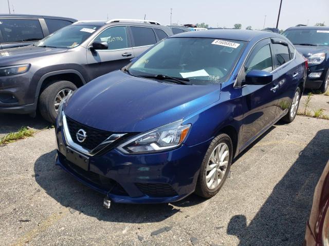 nissan sentra s 2018 3n1ab7ap3jl655604