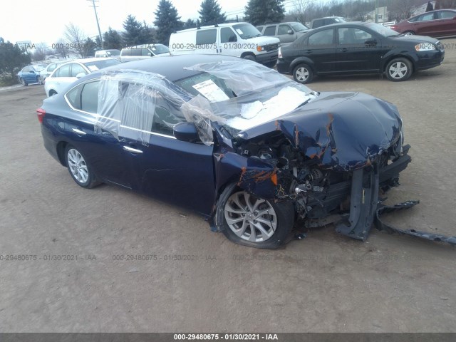 nissan sentra 2018 3n1ab7ap3jl655912