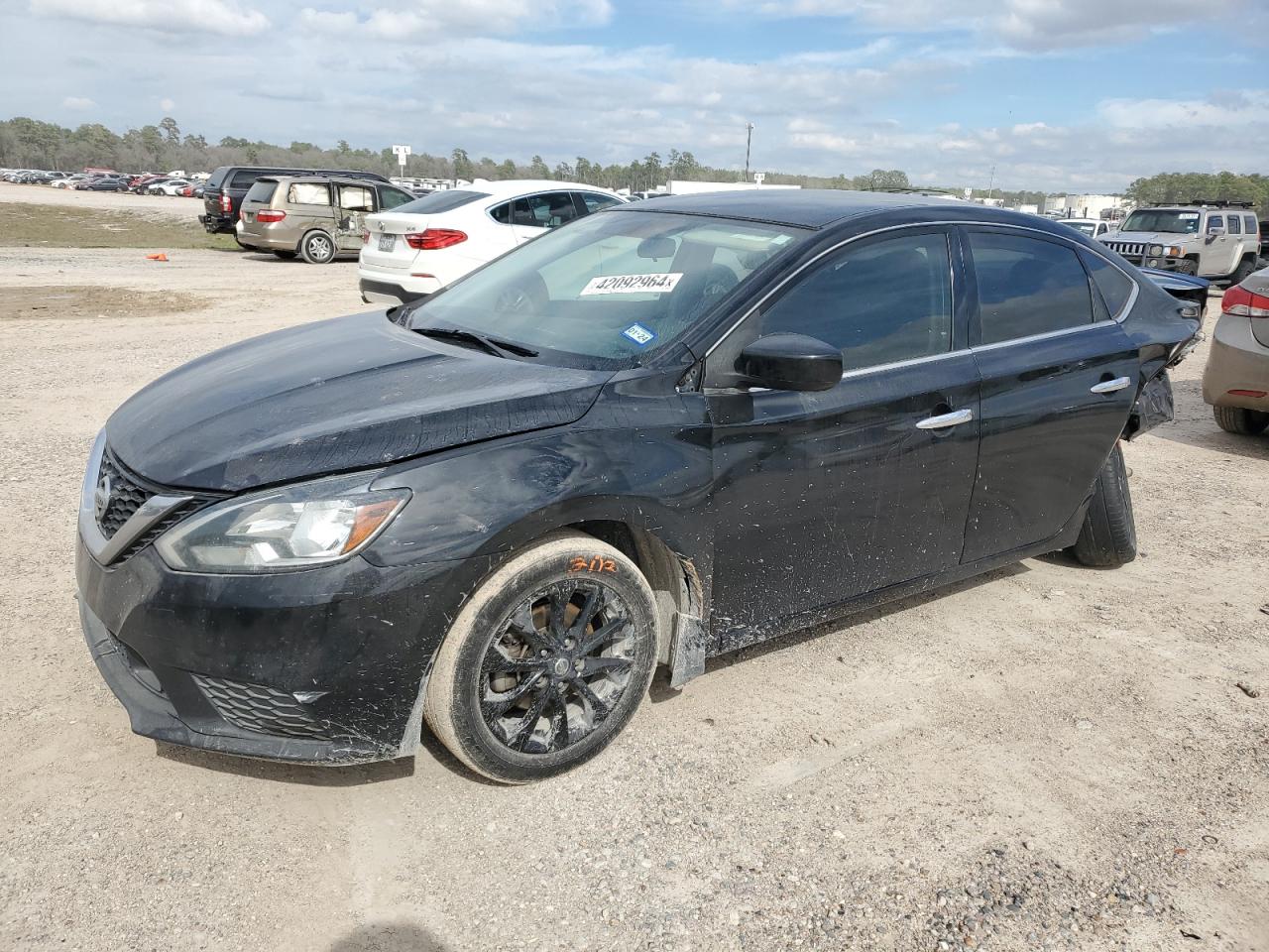 nissan sentra 2018 3n1ab7ap3jy234825