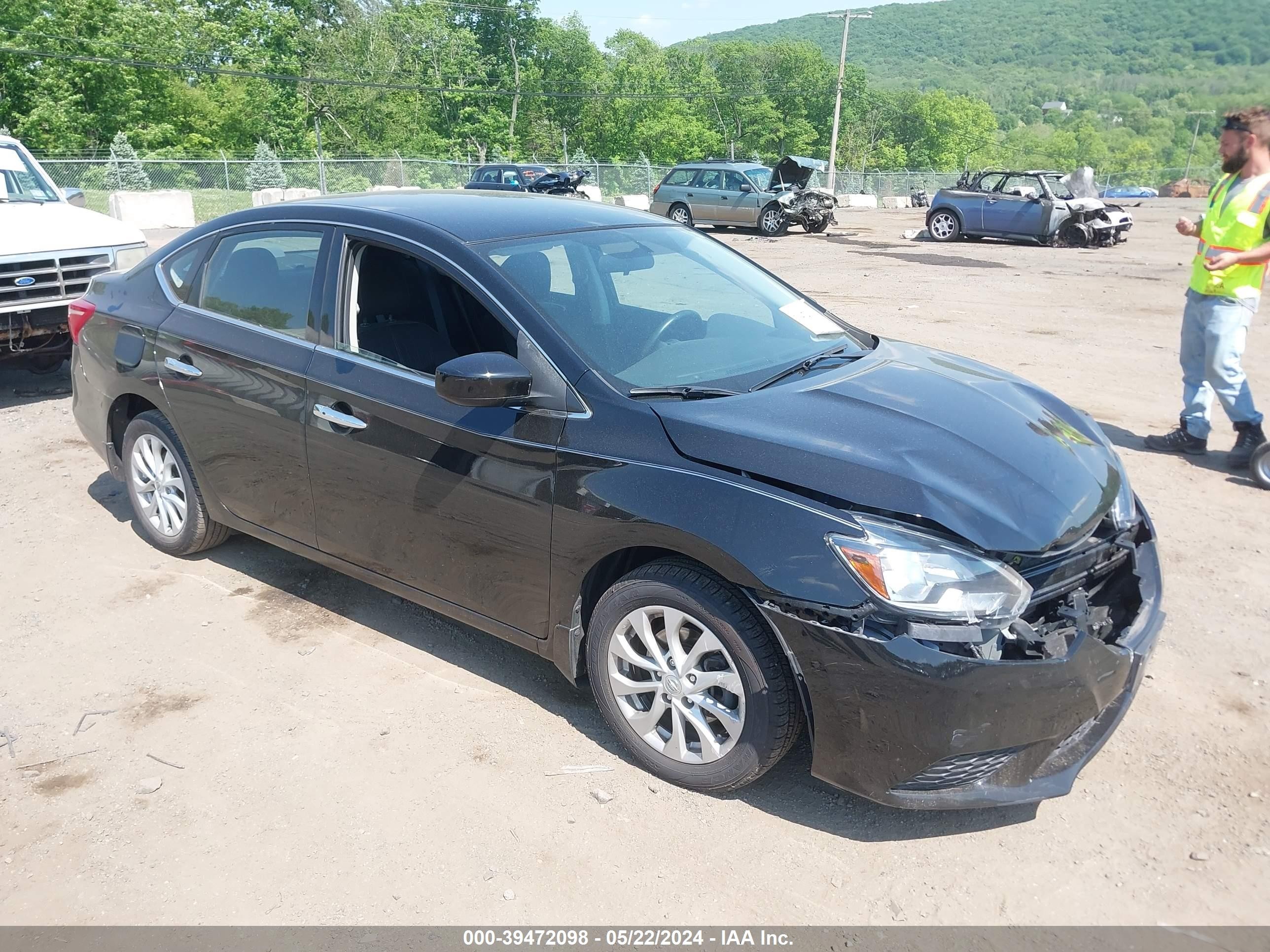 nissan sentra 2018 3n1ab7ap3jy266125