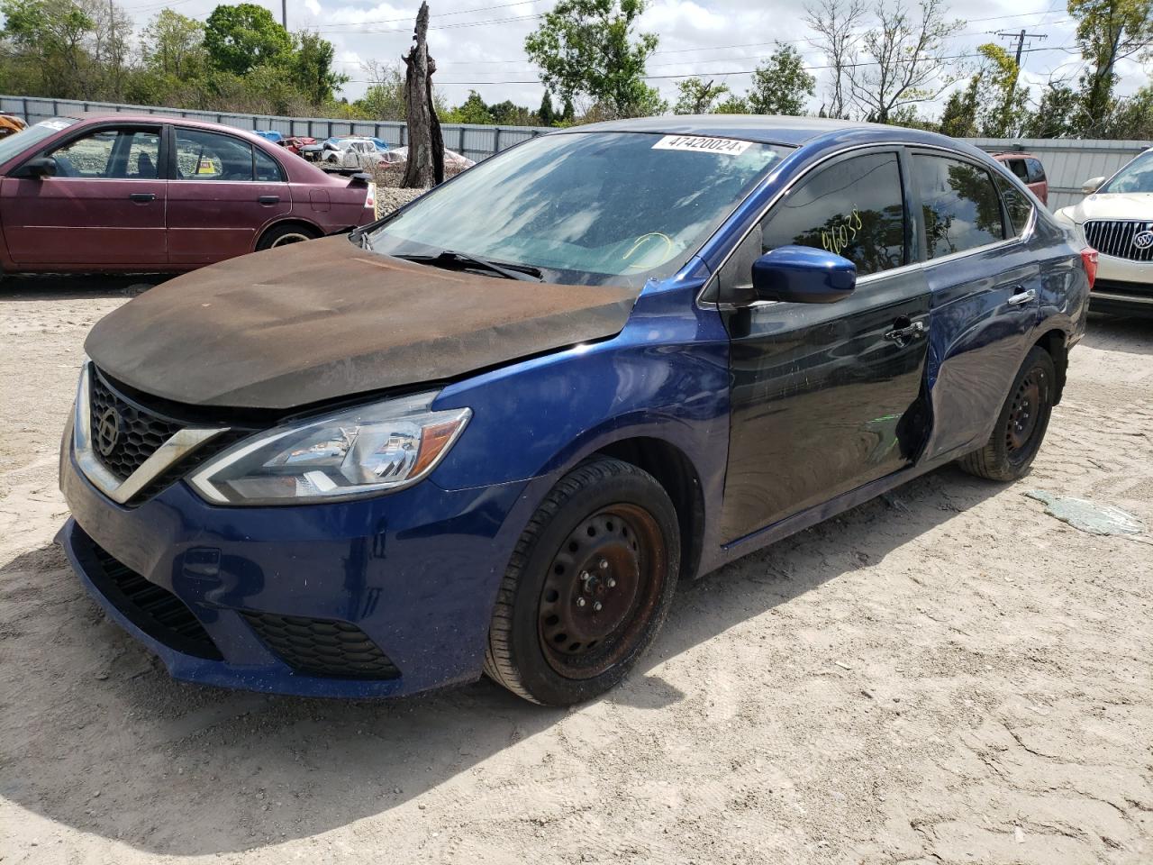 nissan sentra 2018 3n1ab7ap3jy329062