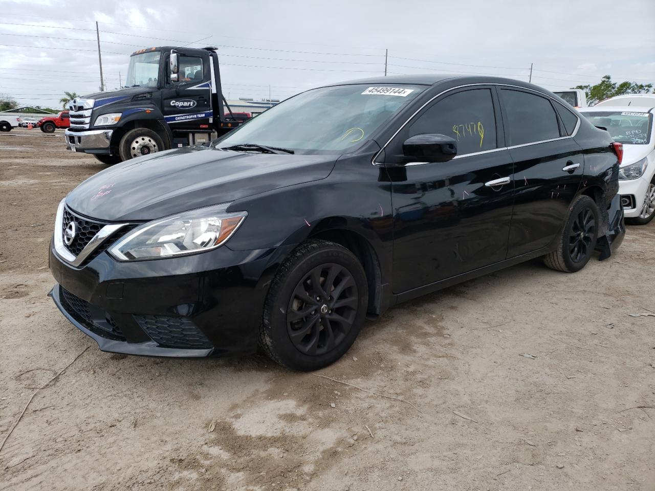 nissan sentra 2018 3n1ab7ap3jy329563