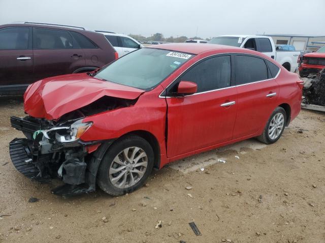 nissan sentra s 2019 3n1ab7ap3kl606775