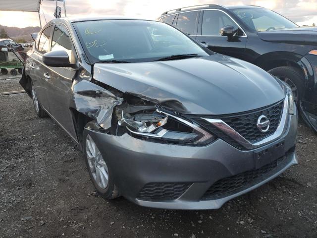 nissan sentra s 2019 3n1ab7ap3kl612463