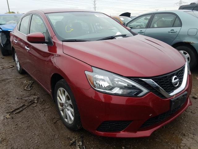 nissan sentra s 2019 3n1ab7ap3ky204564