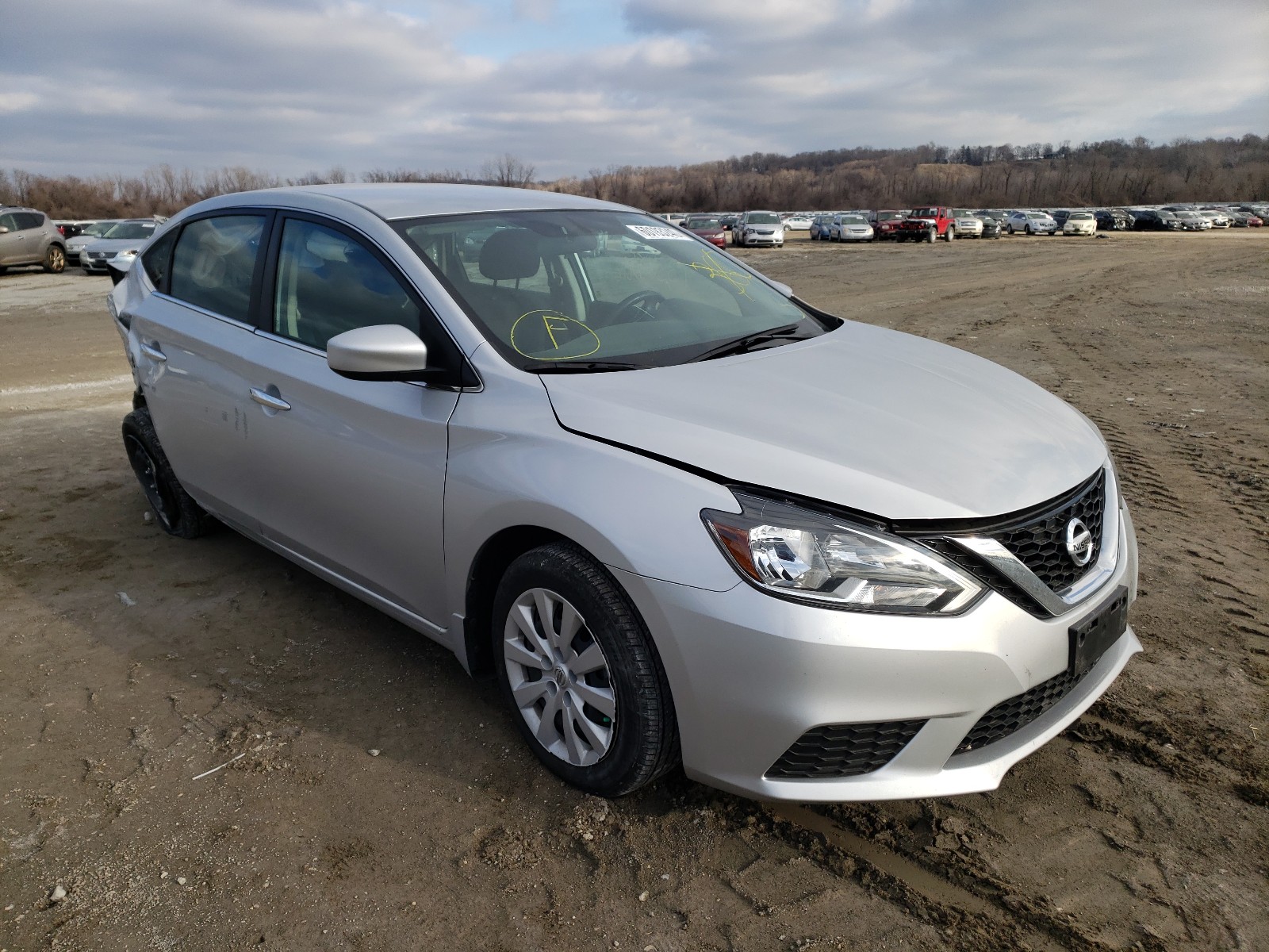 nissan sentra s 2019 3n1ab7ap3ky212132