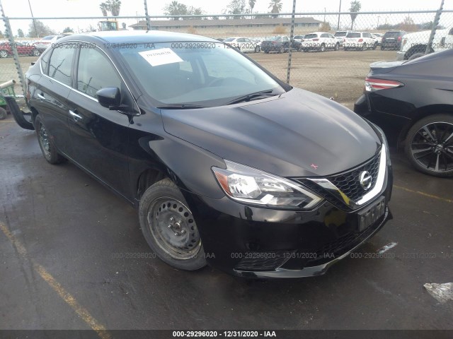 nissan sentra 2019 3n1ab7ap3ky233966