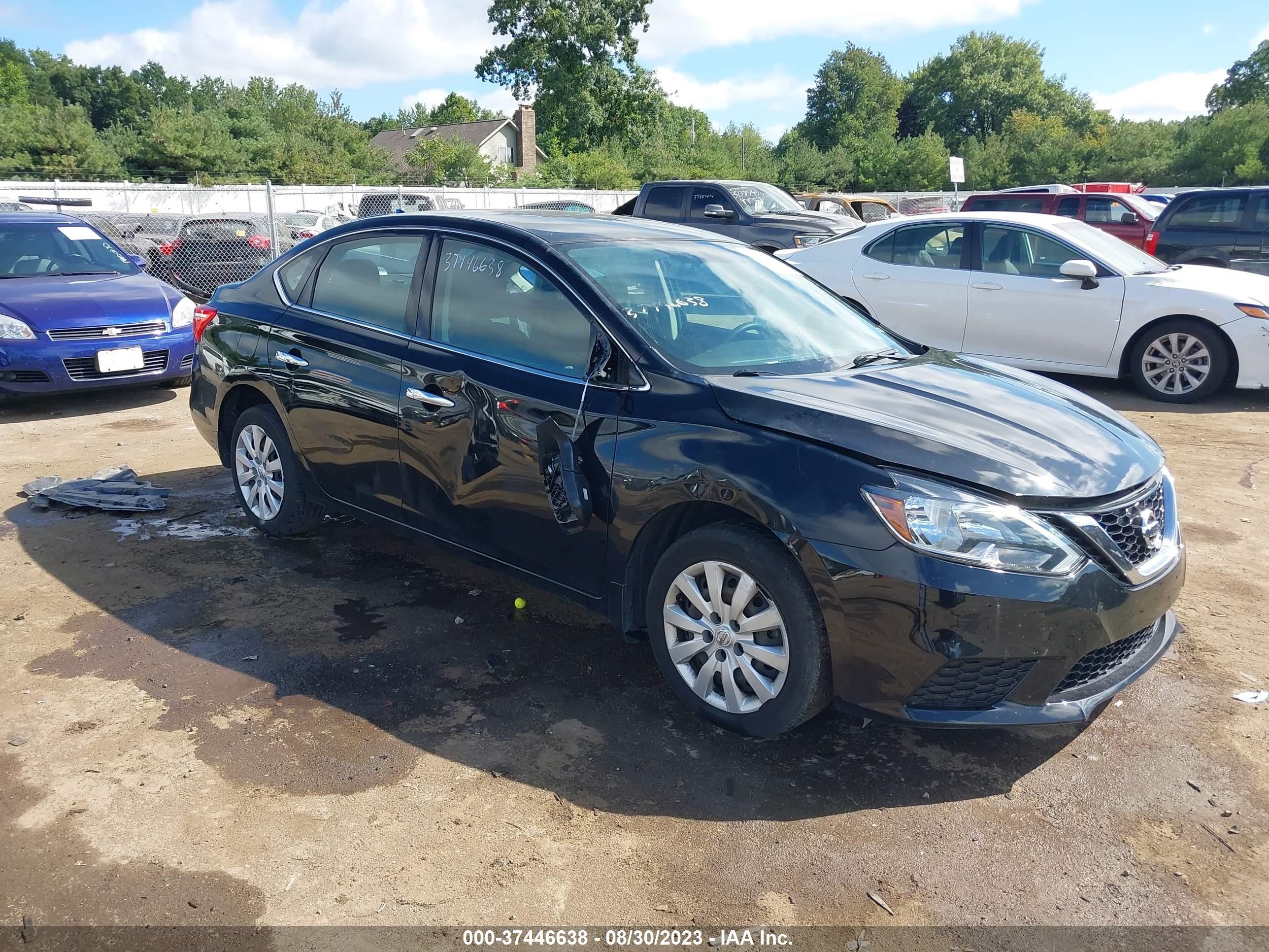 nissan sentra 2019 3n1ab7ap3ky275277