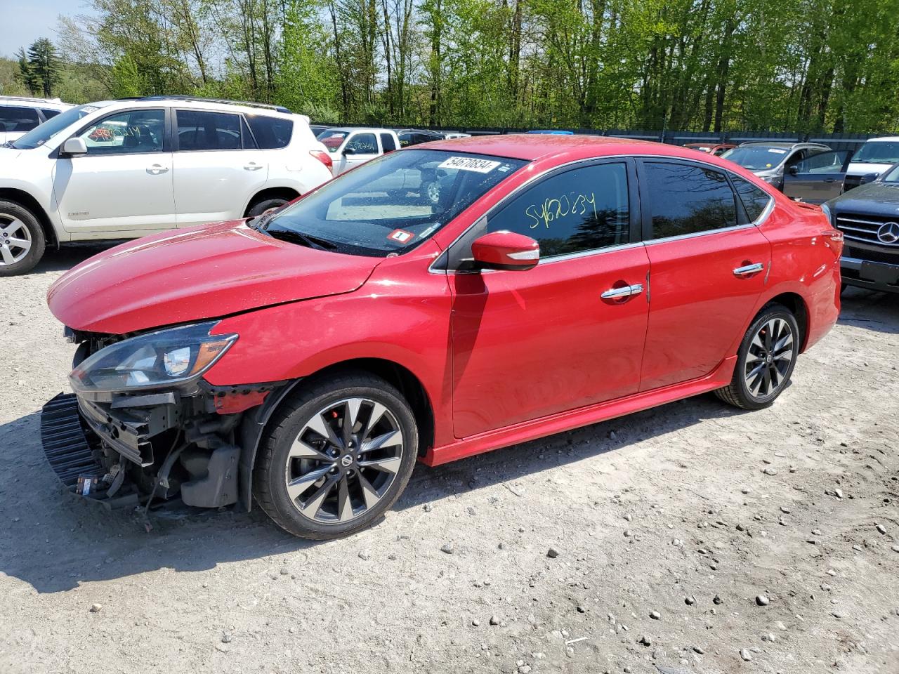 nissan sentra 2019 3n1ab7ap3ky280107