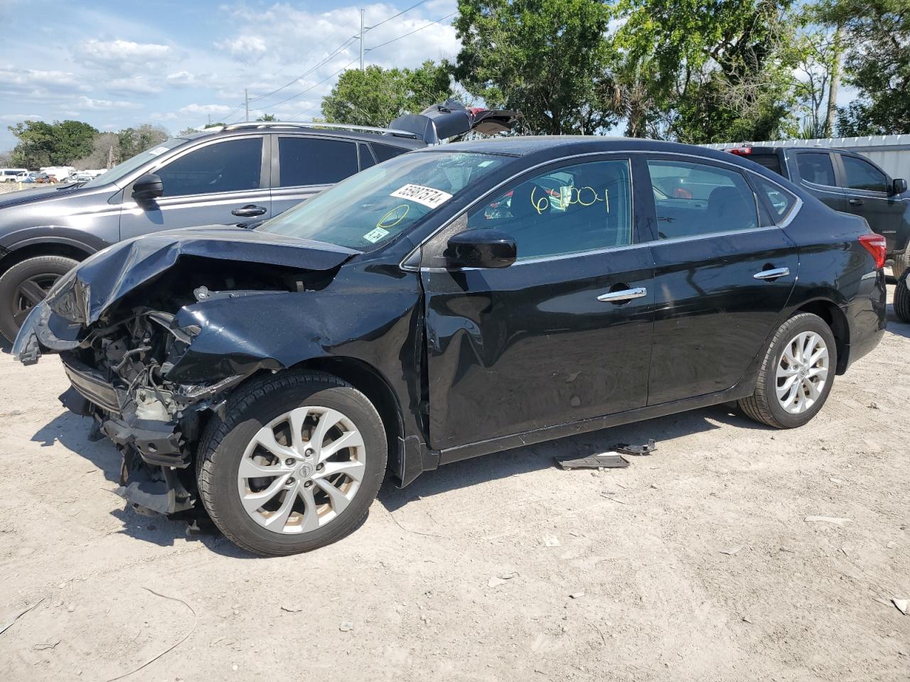 nissan sentra 2019 3n1ab7ap3ky285677