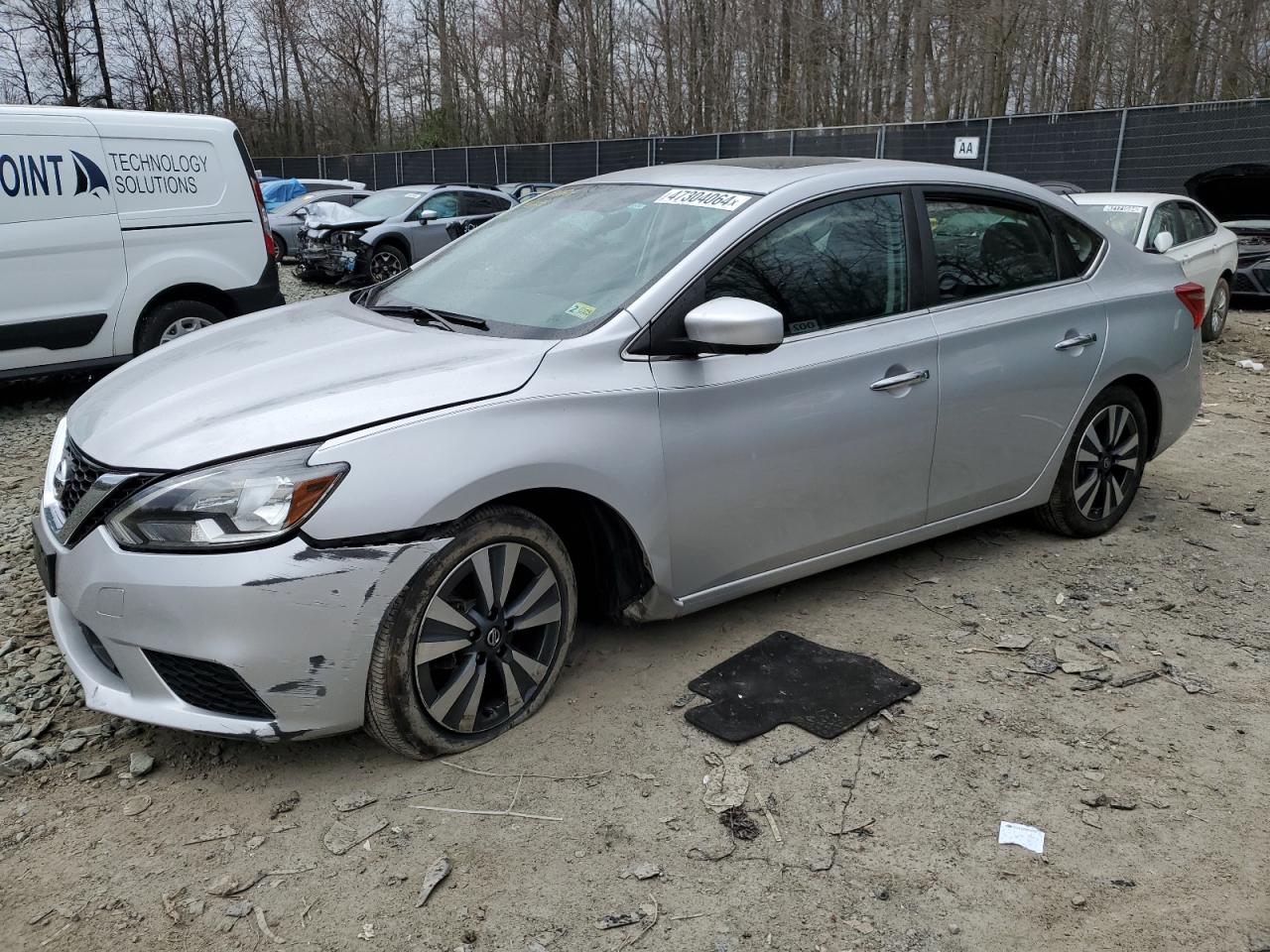 nissan sentra 2019 3n1ab7ap3ky293066