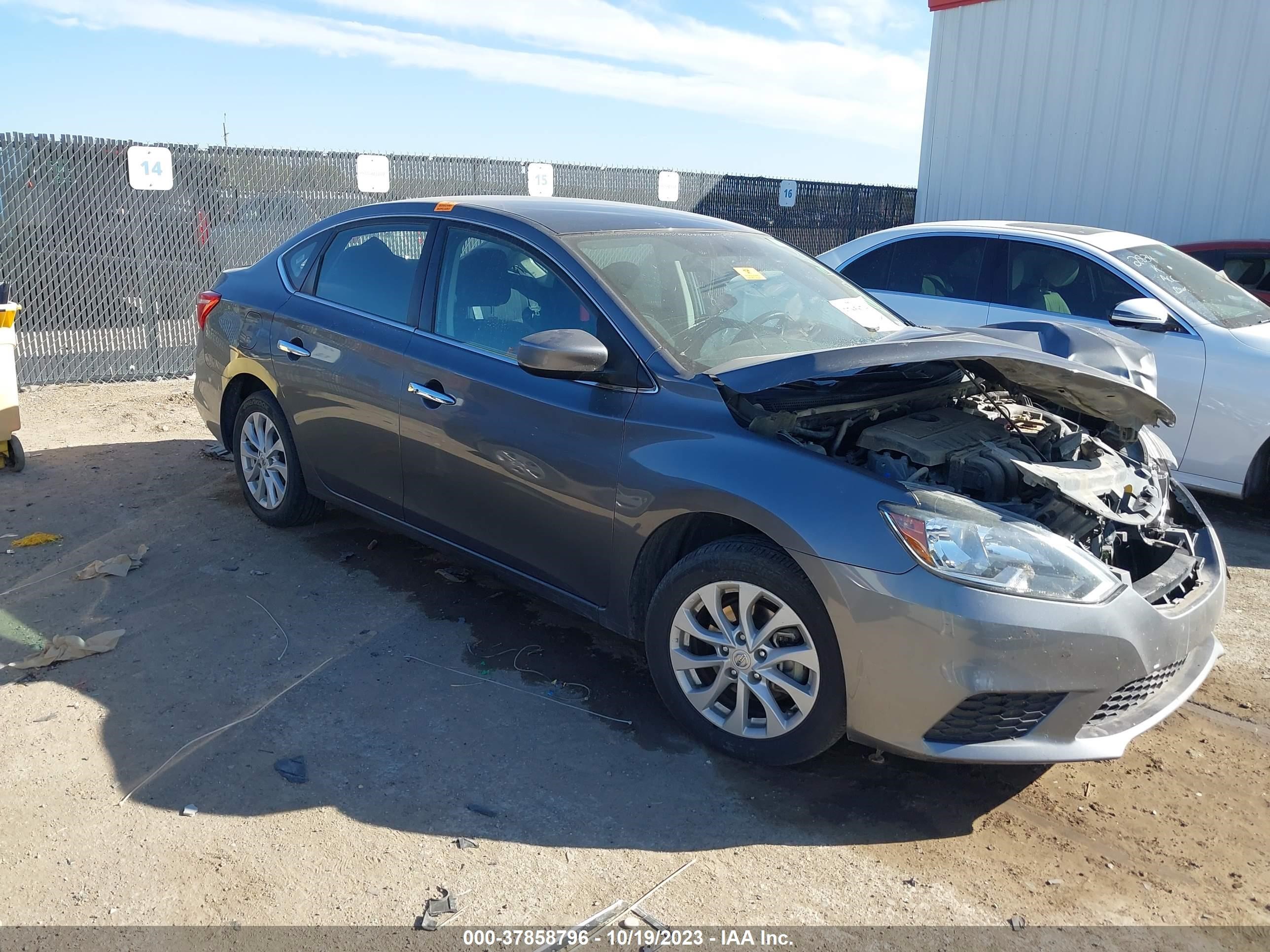 nissan sentra 2019 3n1ab7ap3ky297389