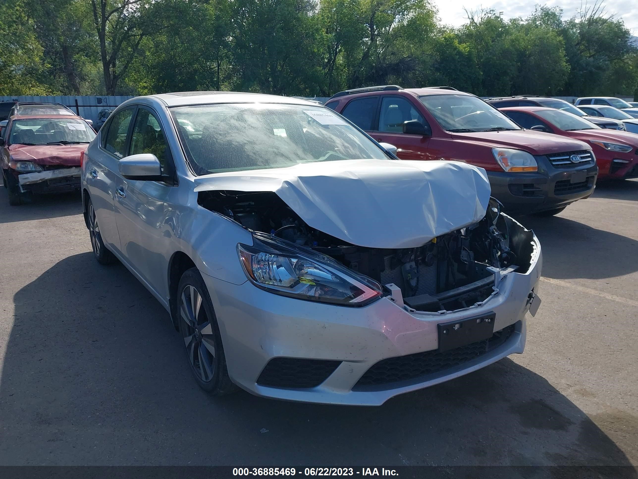 nissan sentra 2019 3n1ab7ap3ky298249