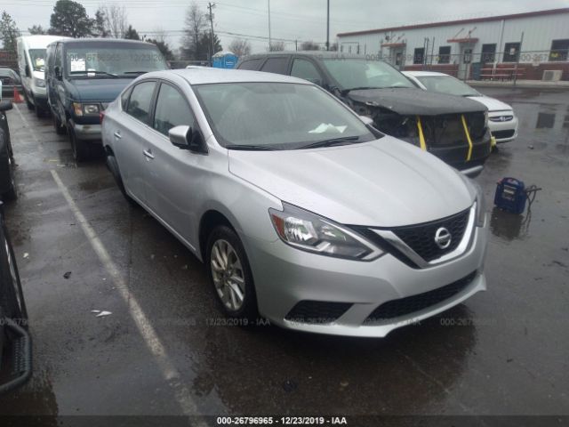 nissan sentra 2019 3n1ab7ap3ky298607