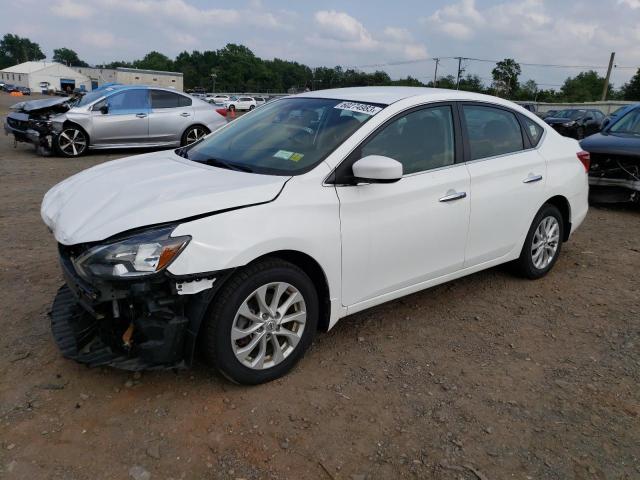 nissan sentra s 2019 3n1ab7ap3ky305605