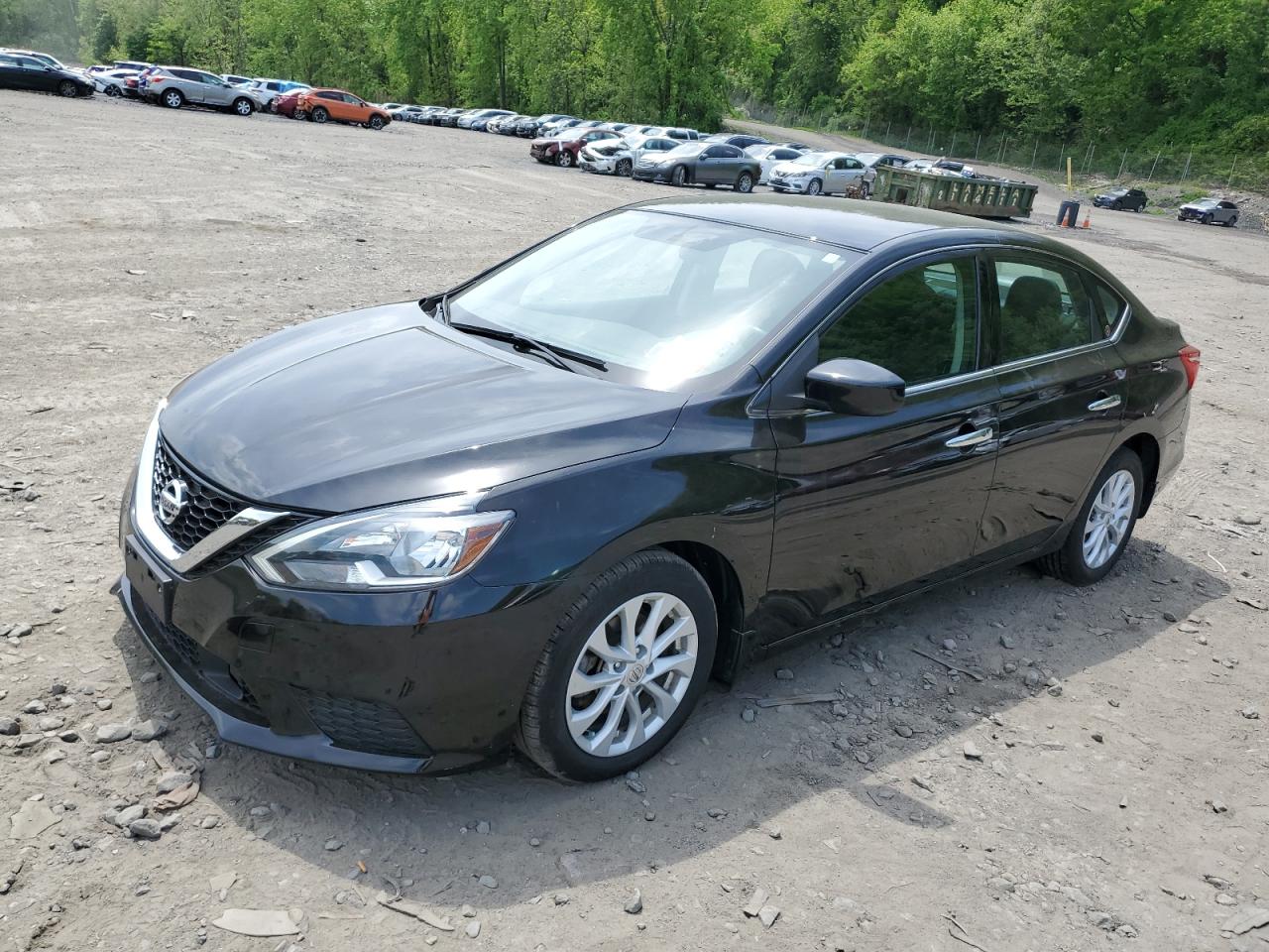 nissan sentra 2019 3n1ab7ap3ky326048