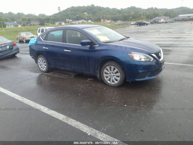 nissan sentra 2019 3n1ab7ap3ky352228