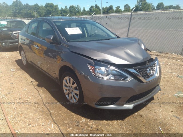 nissan sentra 2019 3n1ab7ap3ky356988