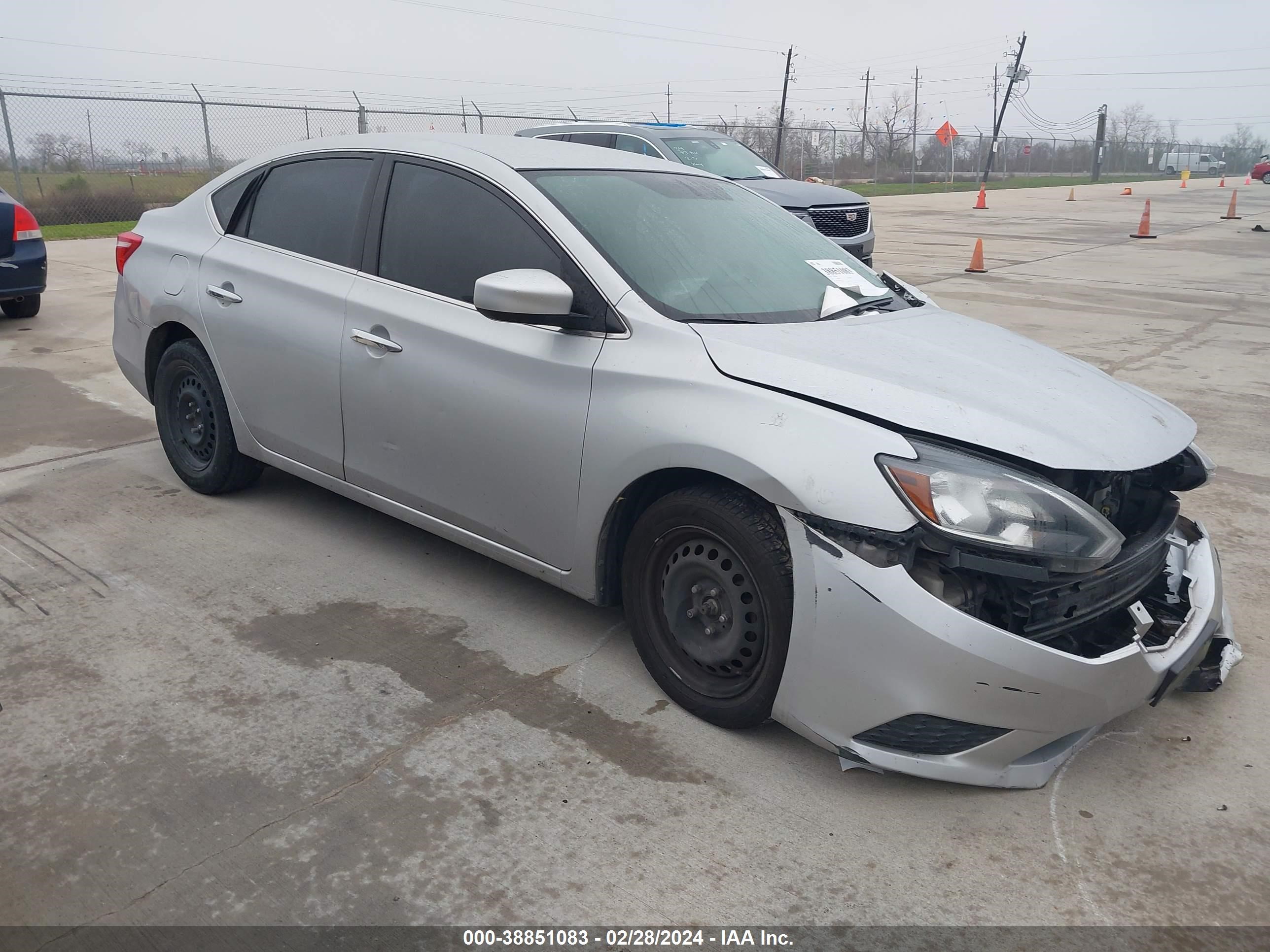 nissan sentra 2019 3n1ab7ap3ky431172