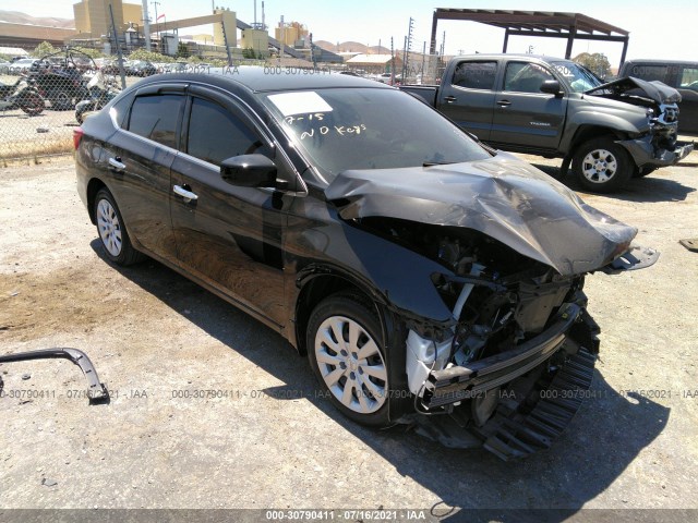 nissan sentra 2019 3n1ab7ap3ky455231