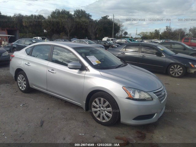 nissan sentra s 2013 3n1ab7ap4dl662761