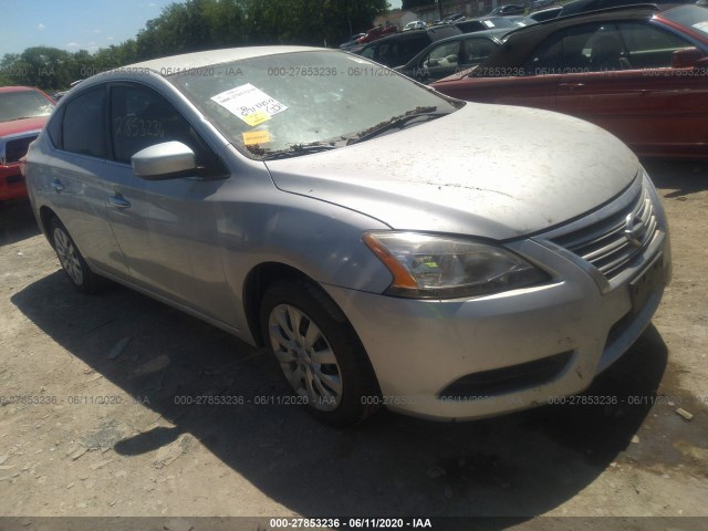 nissan sentra 2013 3n1ab7ap4dl695159