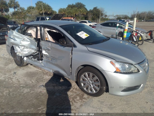 nissan sentra 2013 3n1ab7ap4dl701204