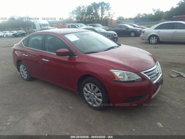 nissan sentra 2013 3n1ab7ap4dl781183