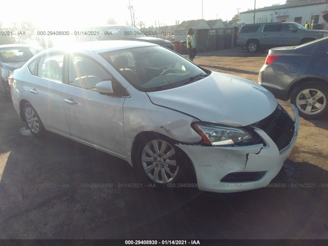 nissan sentra 2013 3n1ab7ap4dl788375