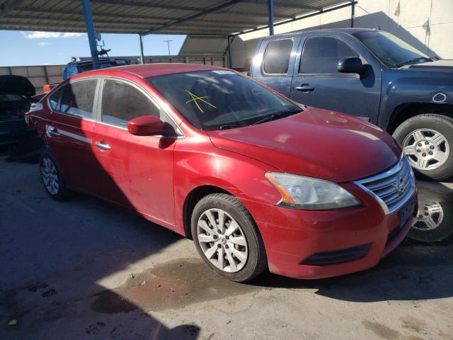 nissan sentra s 2014 3n1ab7ap4el618003