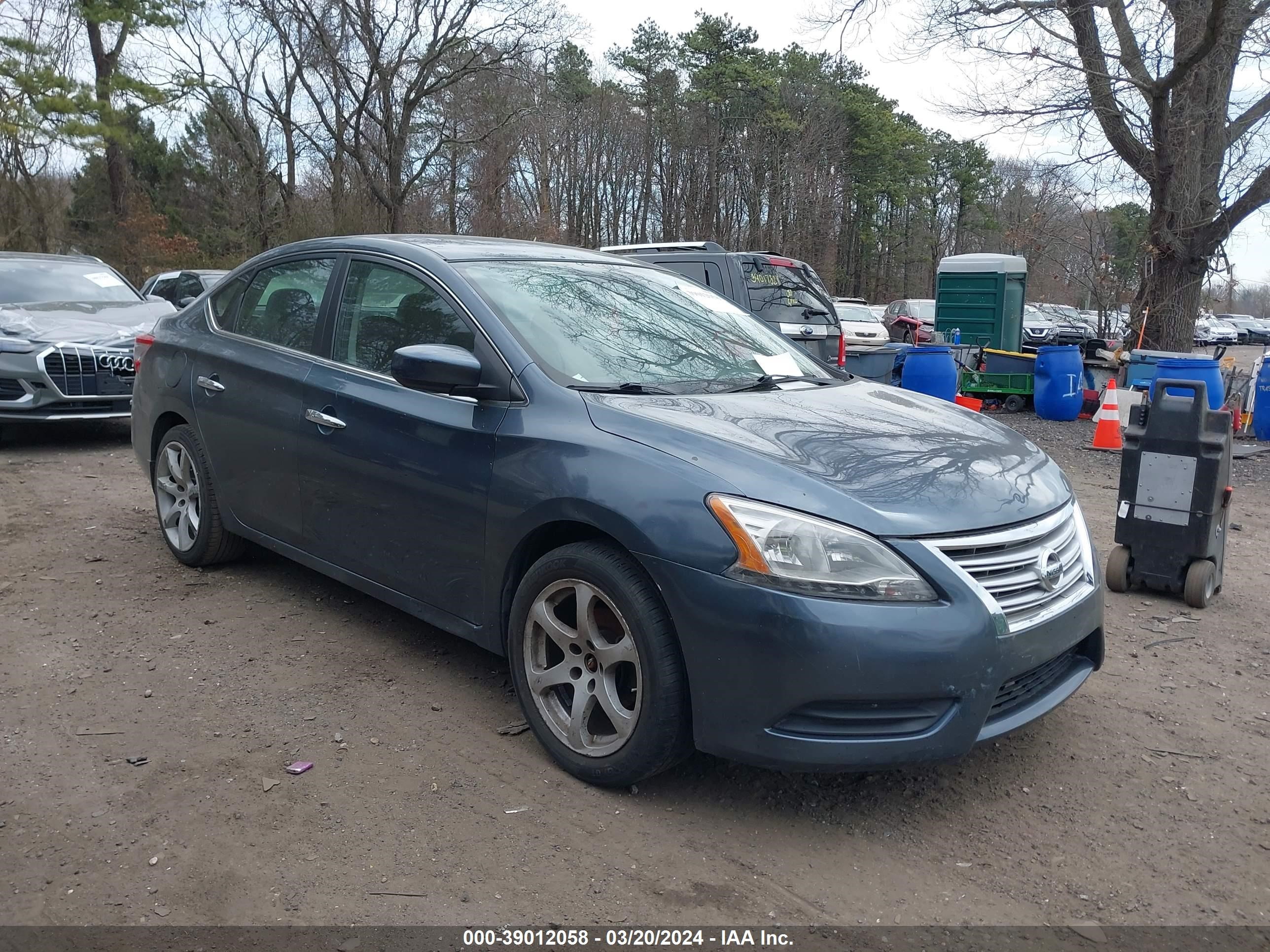 nissan sentra 2014 3n1ab7ap4el618244