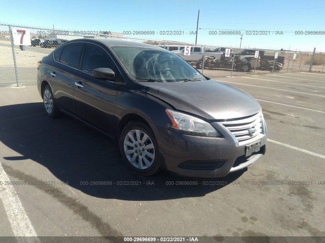 nissan sentra 2014 3n1ab7ap4el623377