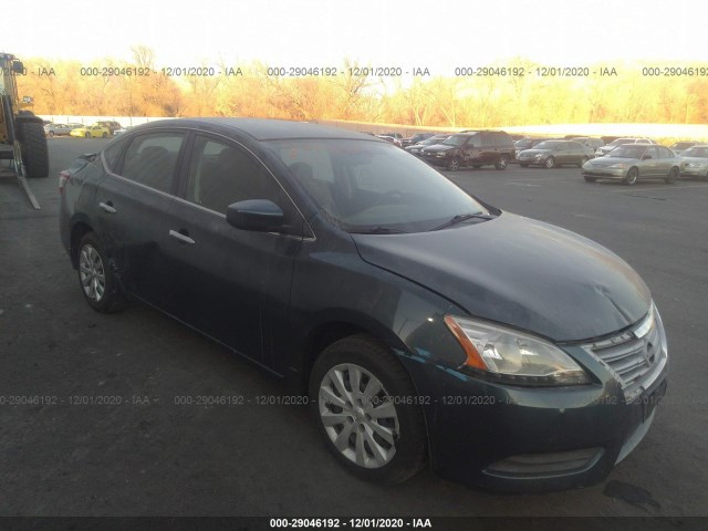 nissan sentra 2014 3n1ab7ap4el625369