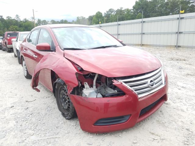 nissan sentra s 2014 3n1ab7ap4el643709