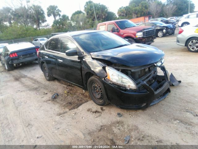 nissan sentra 2014 3n1ab7ap4el658517