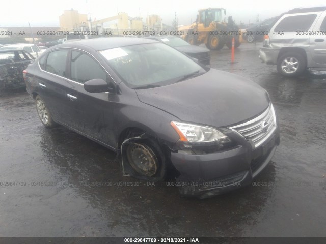 nissan sentra 2014 3n1ab7ap4el662549