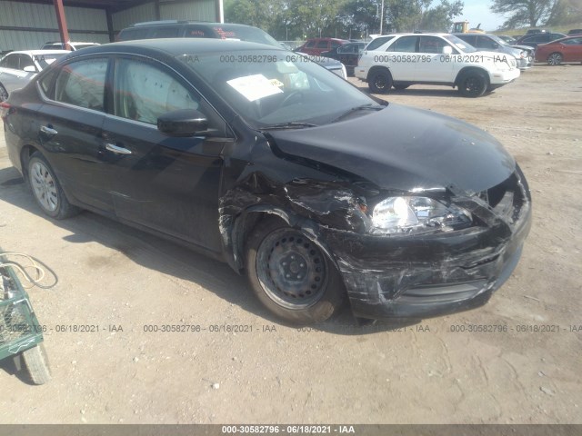 nissan sentra 2014 3n1ab7ap4el671204