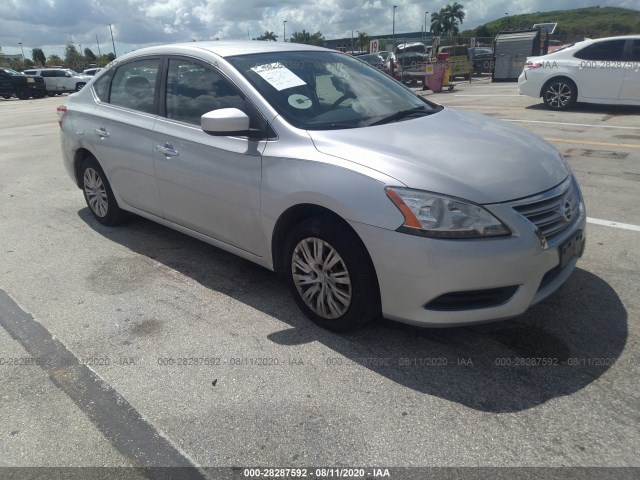 nissan sentra 2014 3n1ab7ap4el672823