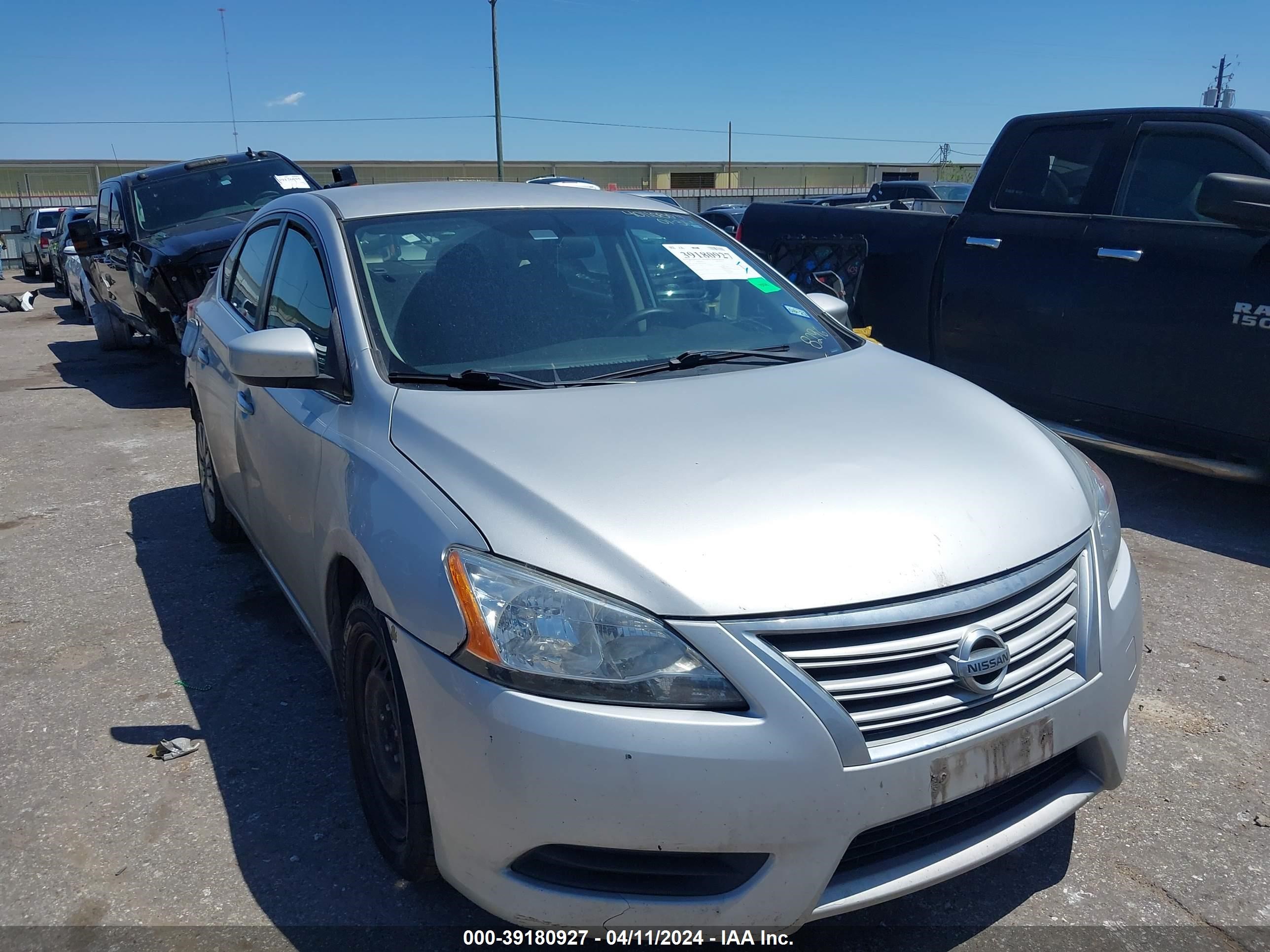 nissan sentra 2014 3n1ab7ap4el678296