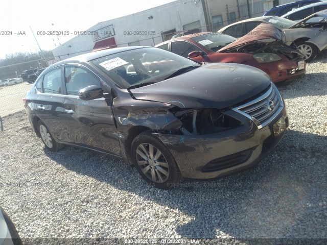 nissan sentra 2014 3n1ab7ap4el697110