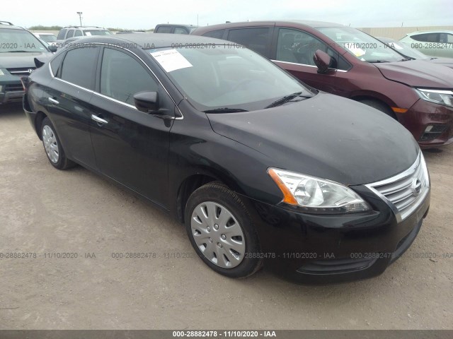 nissan sentra 2014 3n1ab7ap4ey203749