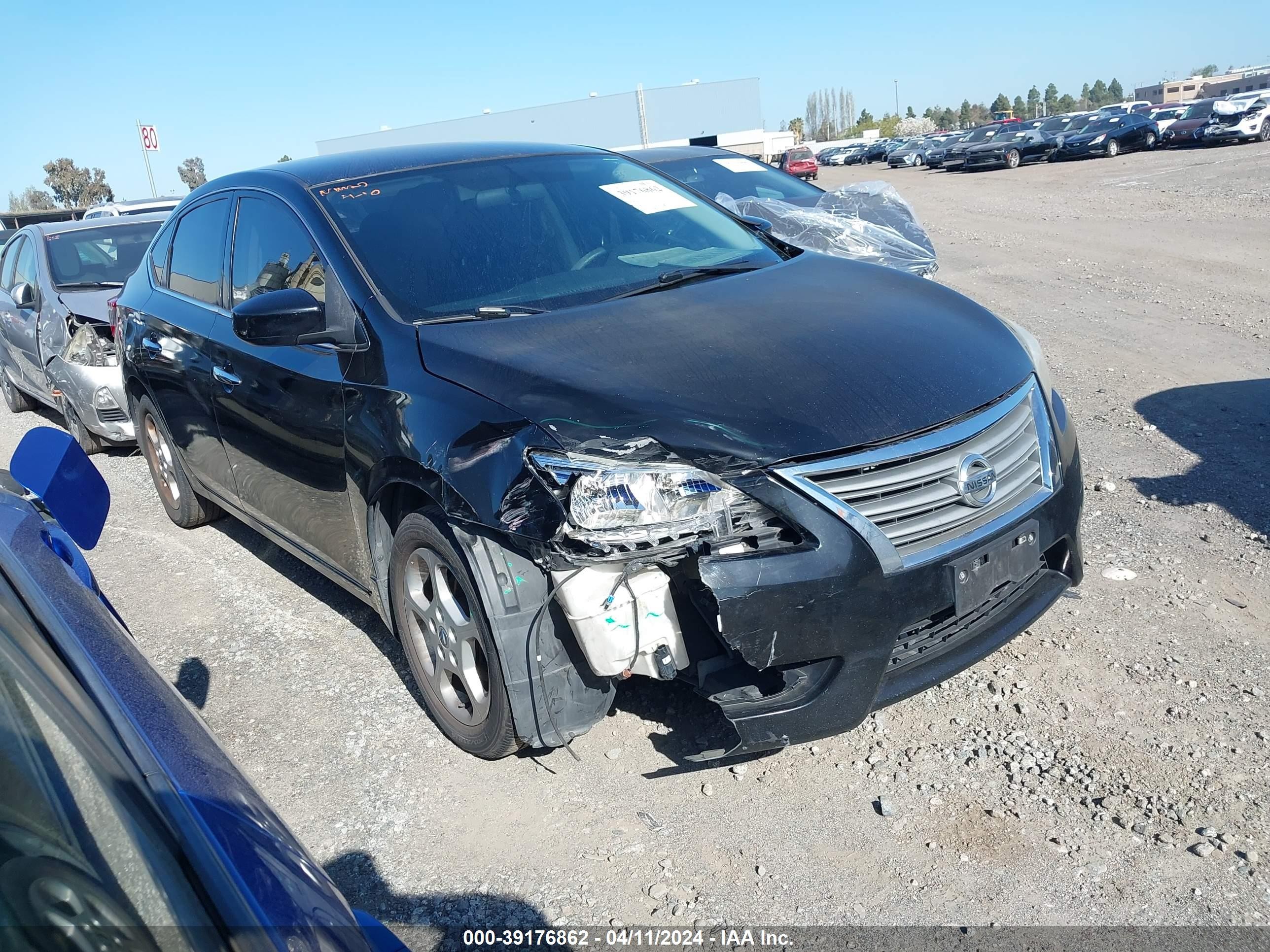 nissan sentra 2014 3n1ab7ap4ey212614