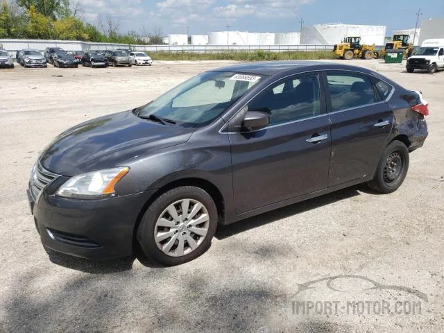 nissan sentra 2014 3n1ab7ap4ey222074