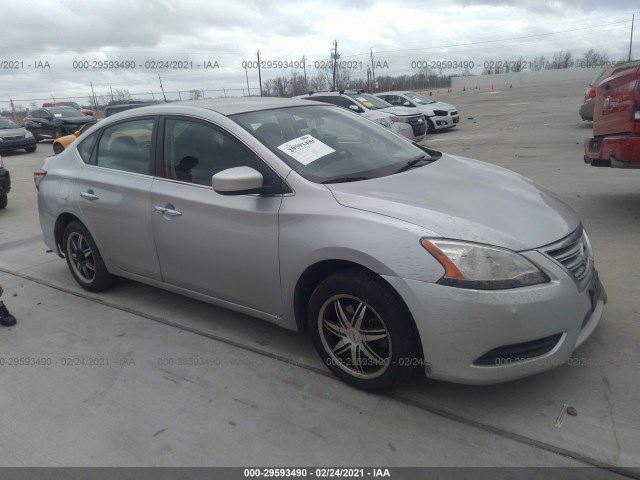 nissan sentra 2014 3n1ab7ap4ey229249