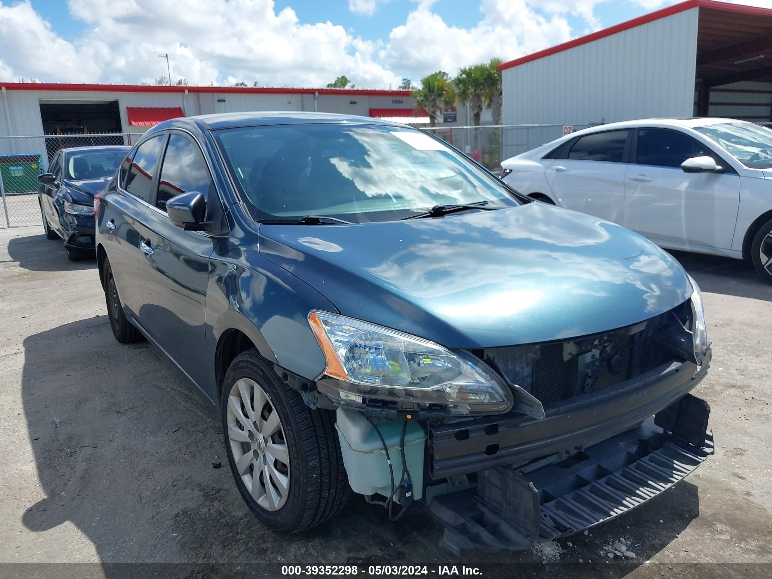 nissan sentra 2014 3n1ab7ap4ey231051