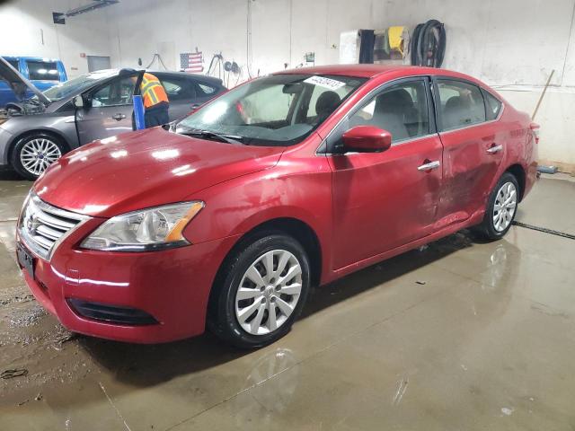 nissan sentra s 2014 3n1ab7ap4ey252062