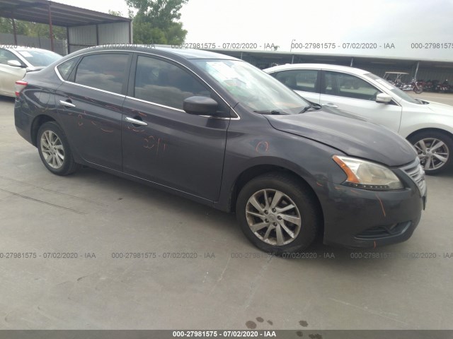 nissan sentra 2014 3n1ab7ap4ey258430