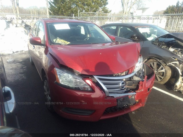 nissan sentra 2014 3n1ab7ap4ey261067