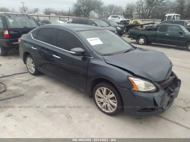 nissan sentra 2014 3n1ab7ap4ey267208