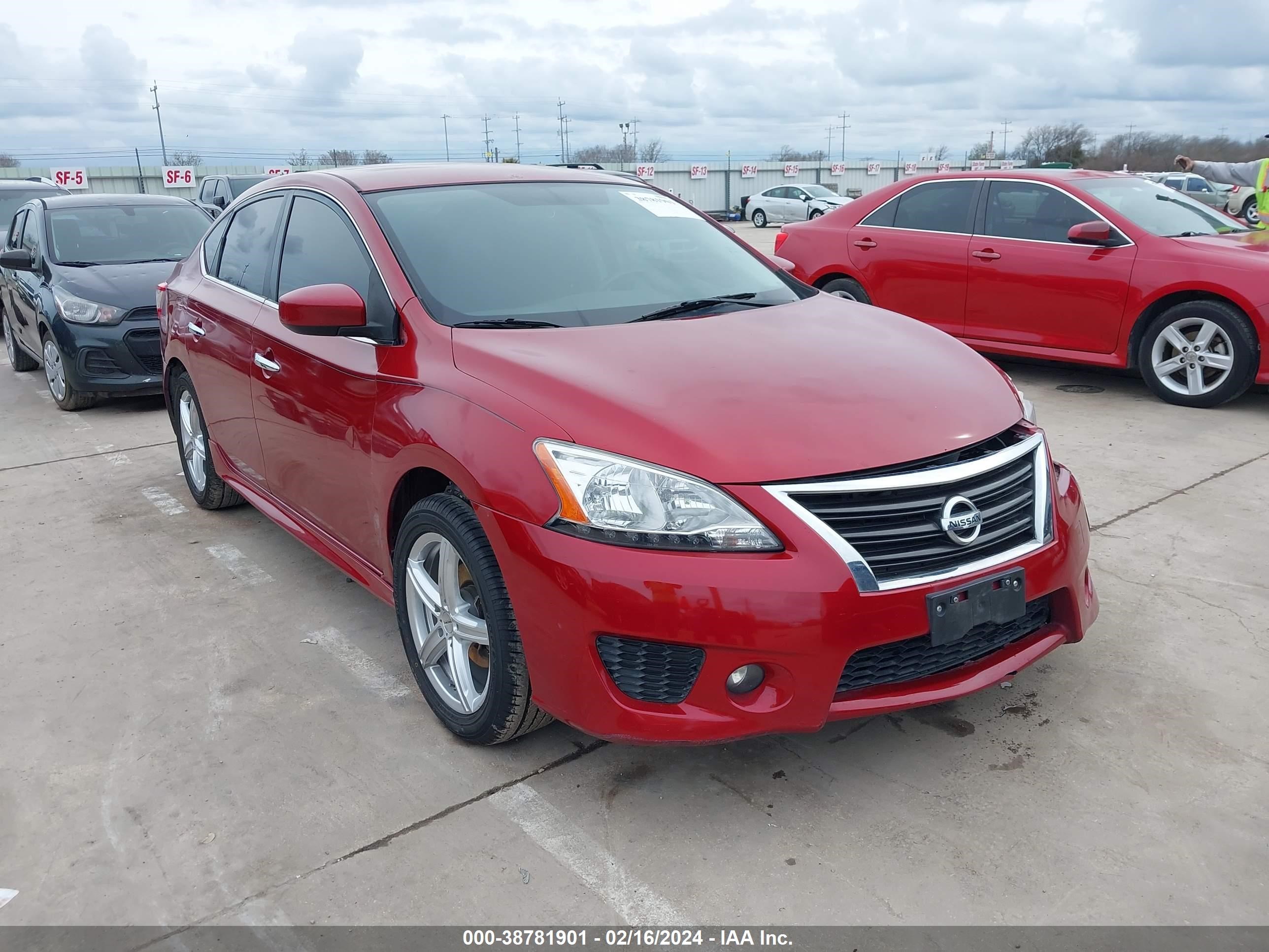 nissan sentra 2014 3n1ab7ap4ey268360